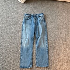 Agolde High Rise Blue Women's Jeans